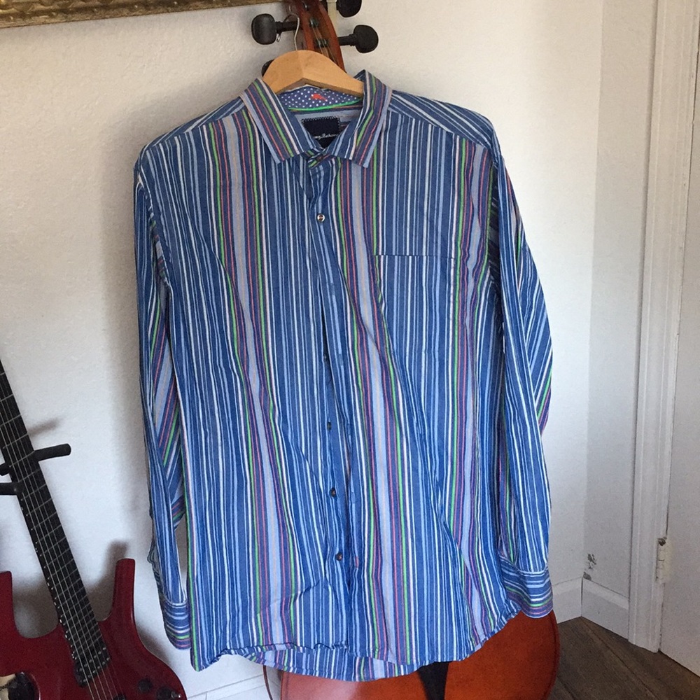 Tommy Bahama Dress Shirt 🌴 Never Worn XL